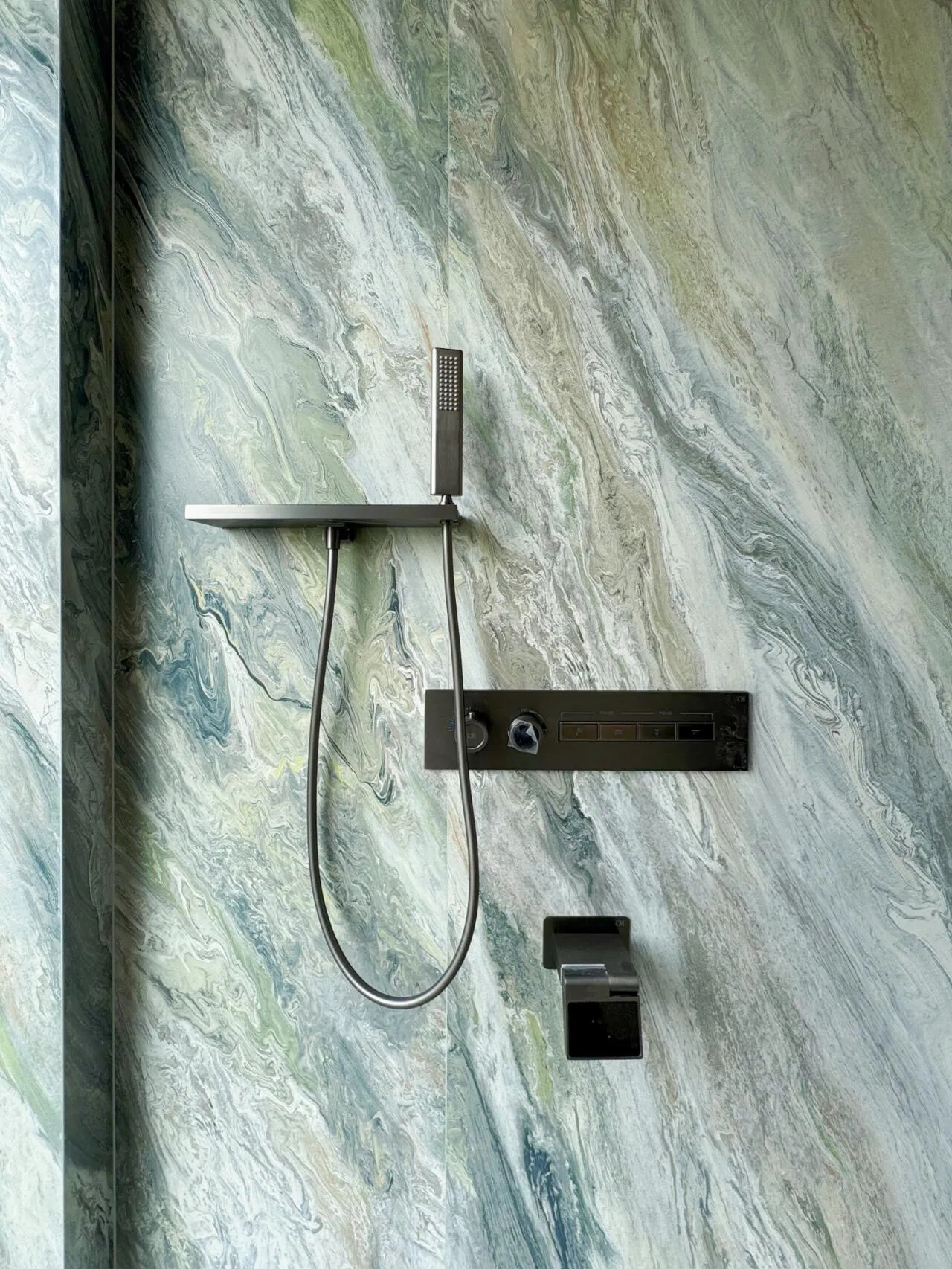 Luxury Bathroom Marble Design Natural Marble Floor and Wall Tile