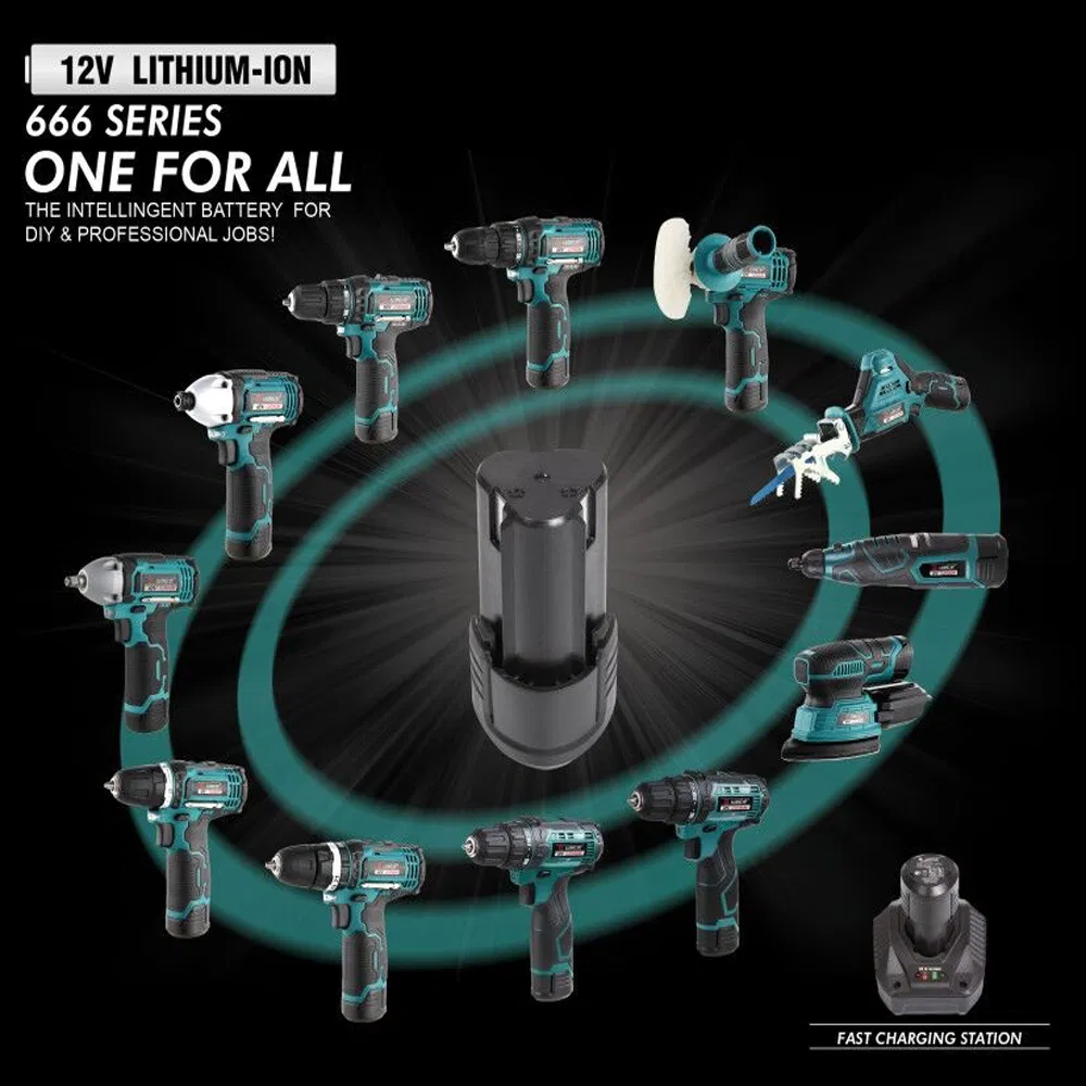 Аккумуляторная ударная дрель-шуруповерт Liangye 10.8В