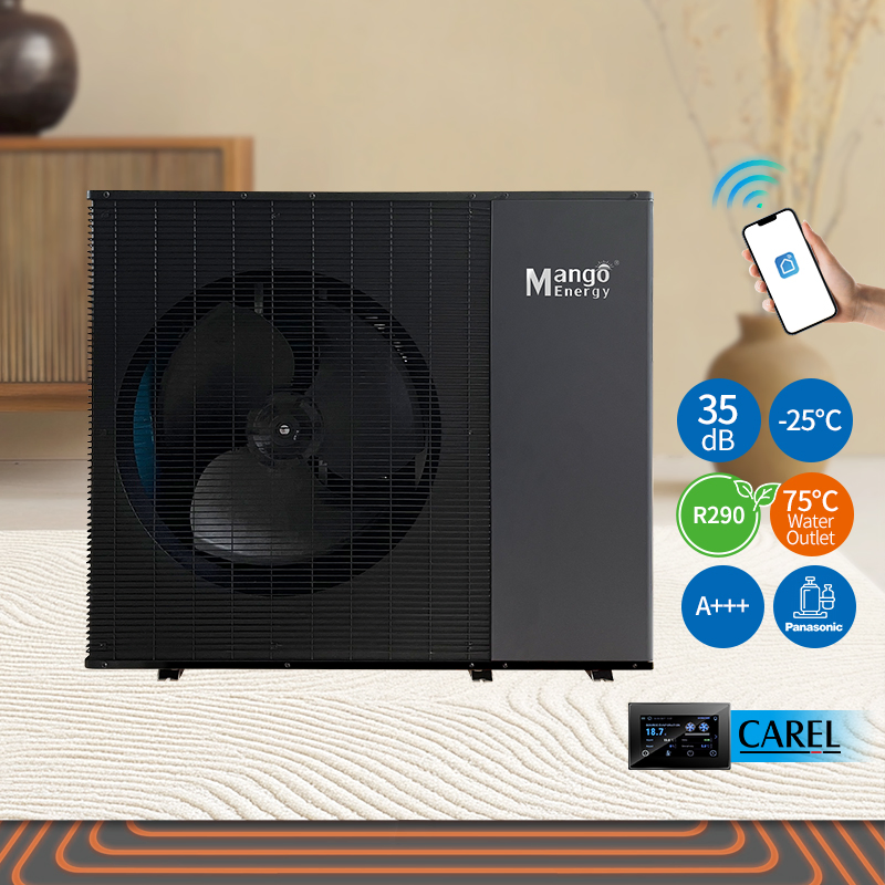 19kw DC Inverter Air-Source Heat Pump Integrated Heating Cooling and Hot Water Heat Pump