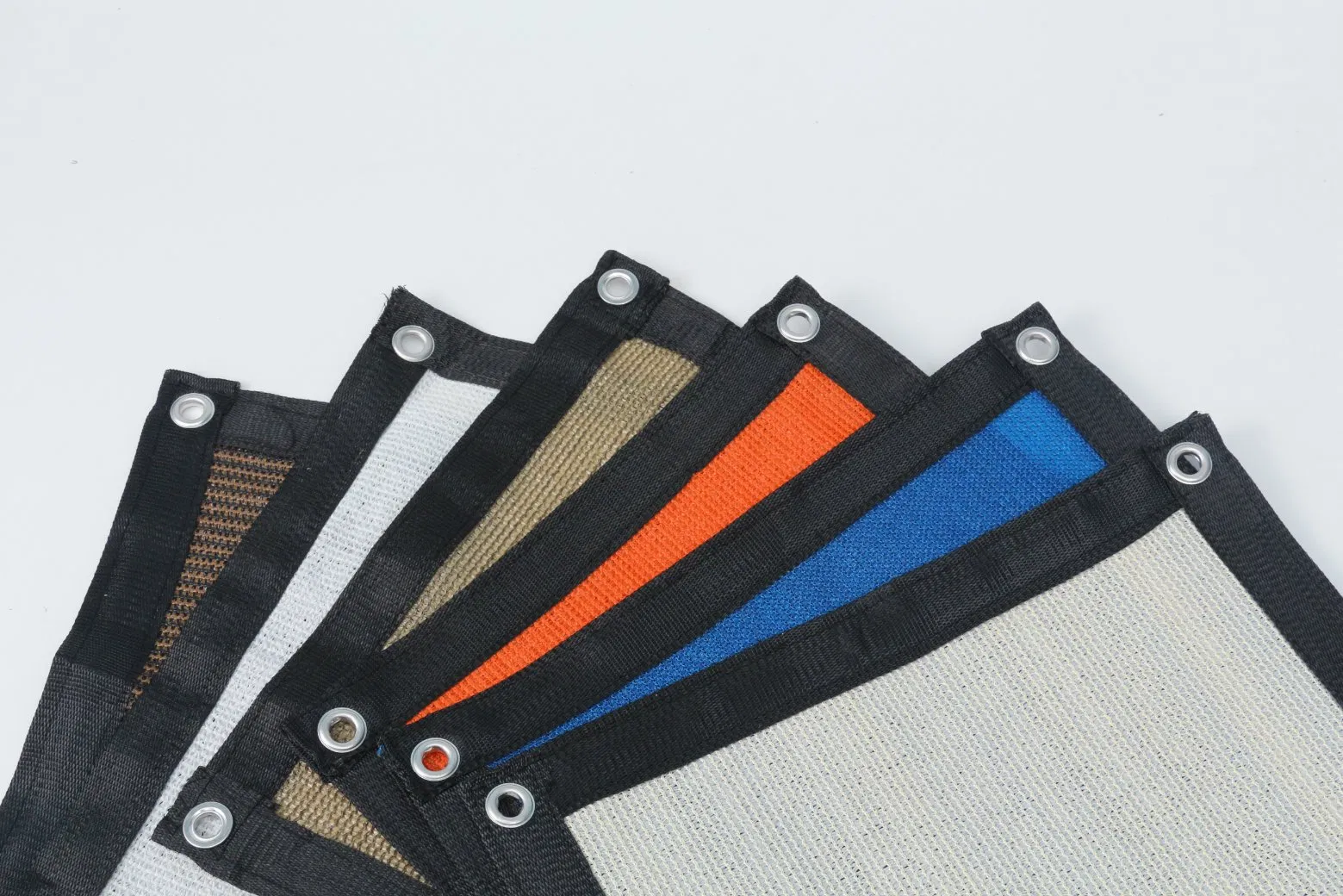 Затеняющая сетка HDPE 320GSM для строительства, парковки, бассейна