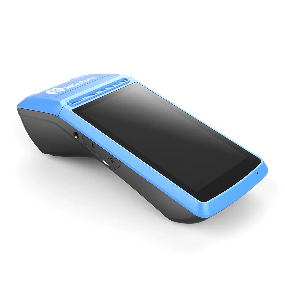 Barway Customized High Speed Portable POS Terminal with Printer 58mm for Cafe Shop