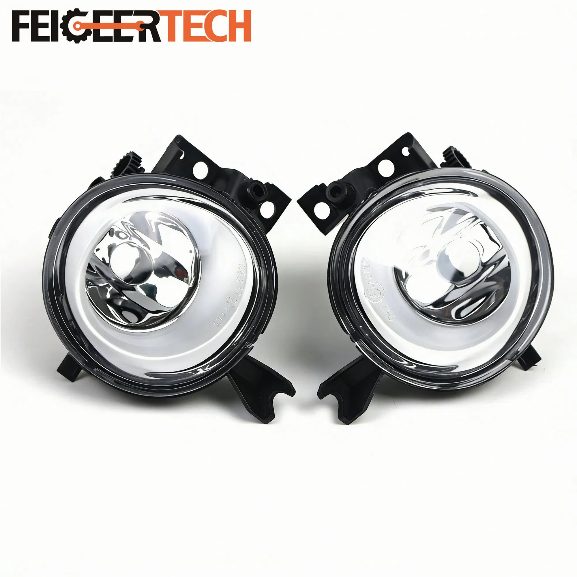 Противотуманные фары Volkswagen Touareg 2003-2010, черные