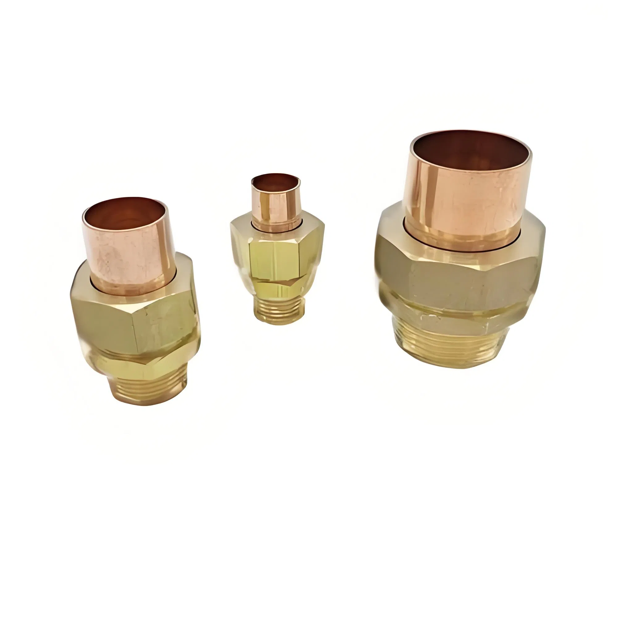 High-Precision Brass Copper Union Fitting Water Meter Connector