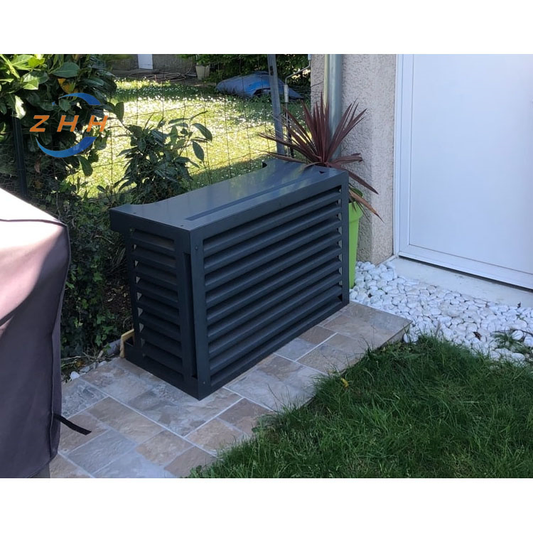 Outdoor Aluminum Alloy Air Conditioner Cover, Protector, Heat Resistant, Life Long