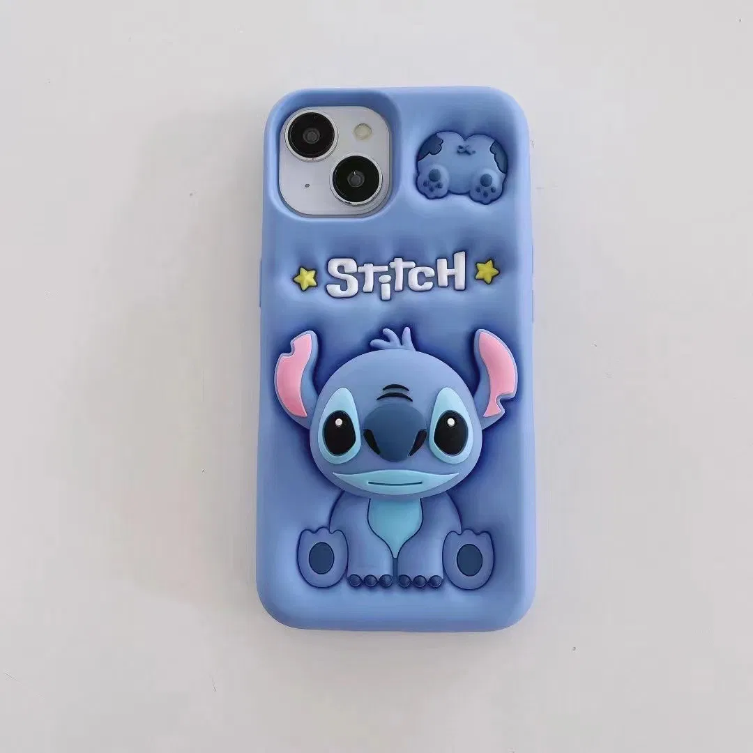 Чехол-держатель Стич для iPhone 11-13 16 PRO