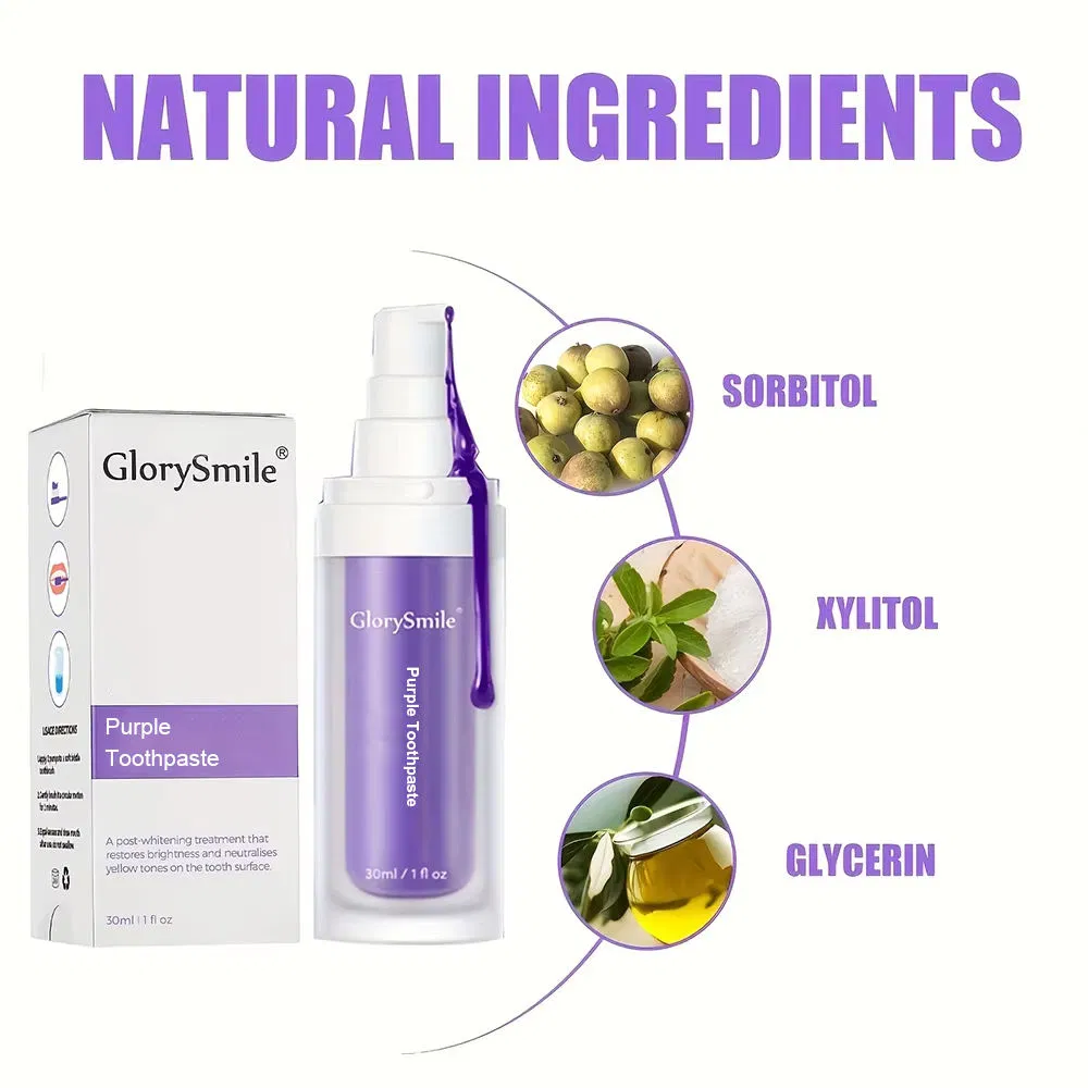 Calming Flower Flavor Anti-Sensitive Toothpaste for Gentle Care