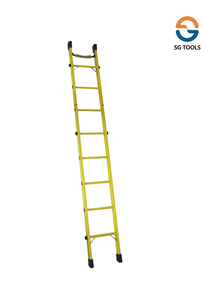 Fiberglass Single Straight Ladder Building Ladder