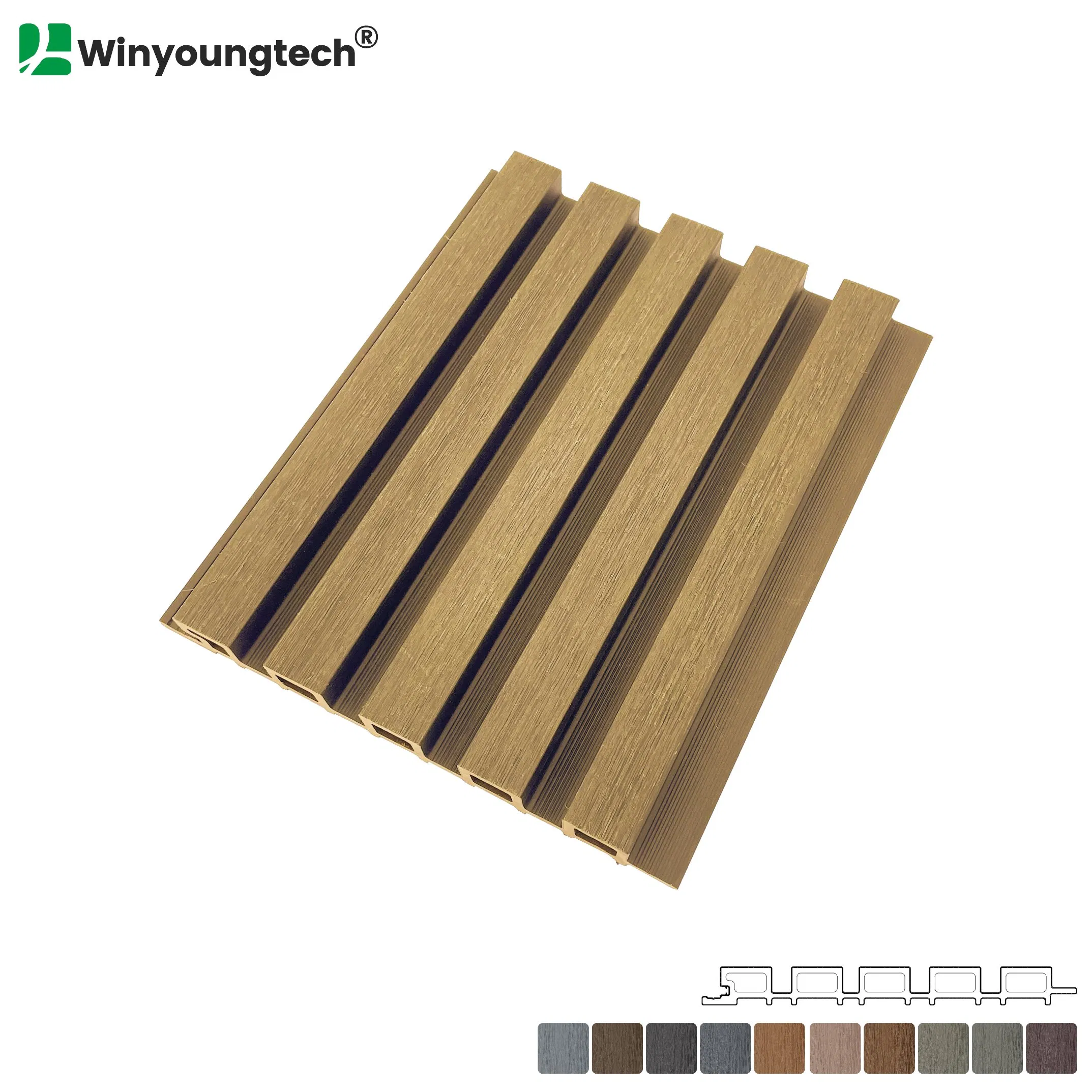 Водостойкая WPC панель для наружной отделки стен