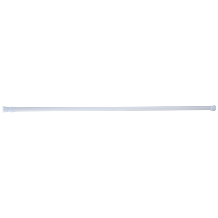 Sanipro No Drilling Spring Rotation Telescopic 10/13mm Slender Rod Cupboard Bar L Shaped Shower Curtain Poles for Bathroom