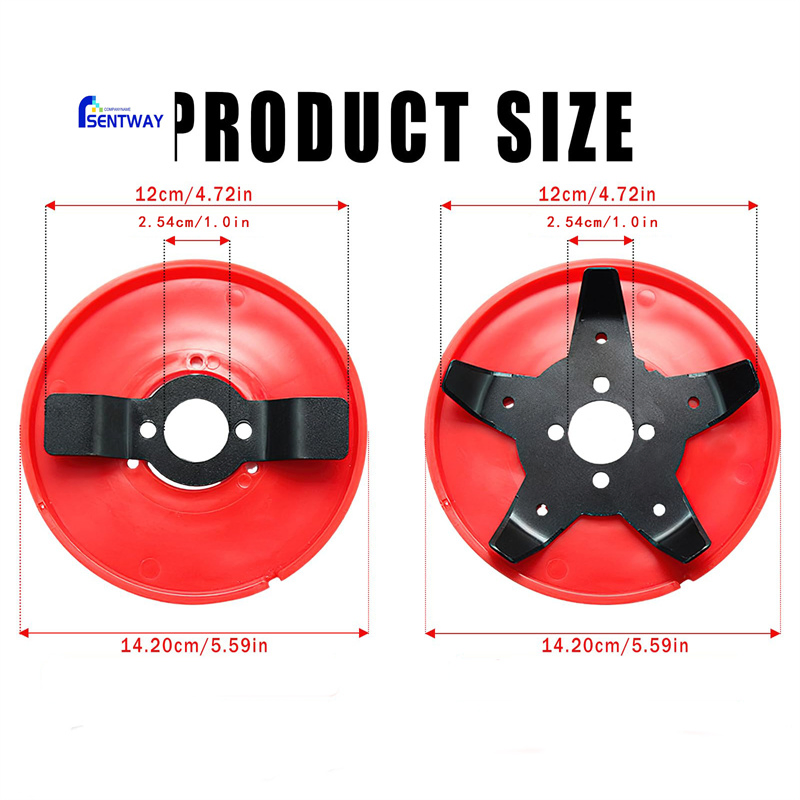 5 Teeth Metal Blade for Trimmer Brushcutter Multi Tool