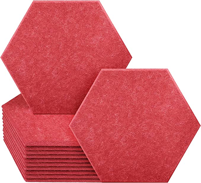 Custom Size Recycle Pet Acoustic Panels Soundproof Material Polyester Felt Acoustic Panels
