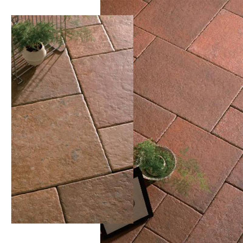 Kitchen Floor Porcelain Rustic Waterproof Flooring Glazed Wall Bathroom Tile