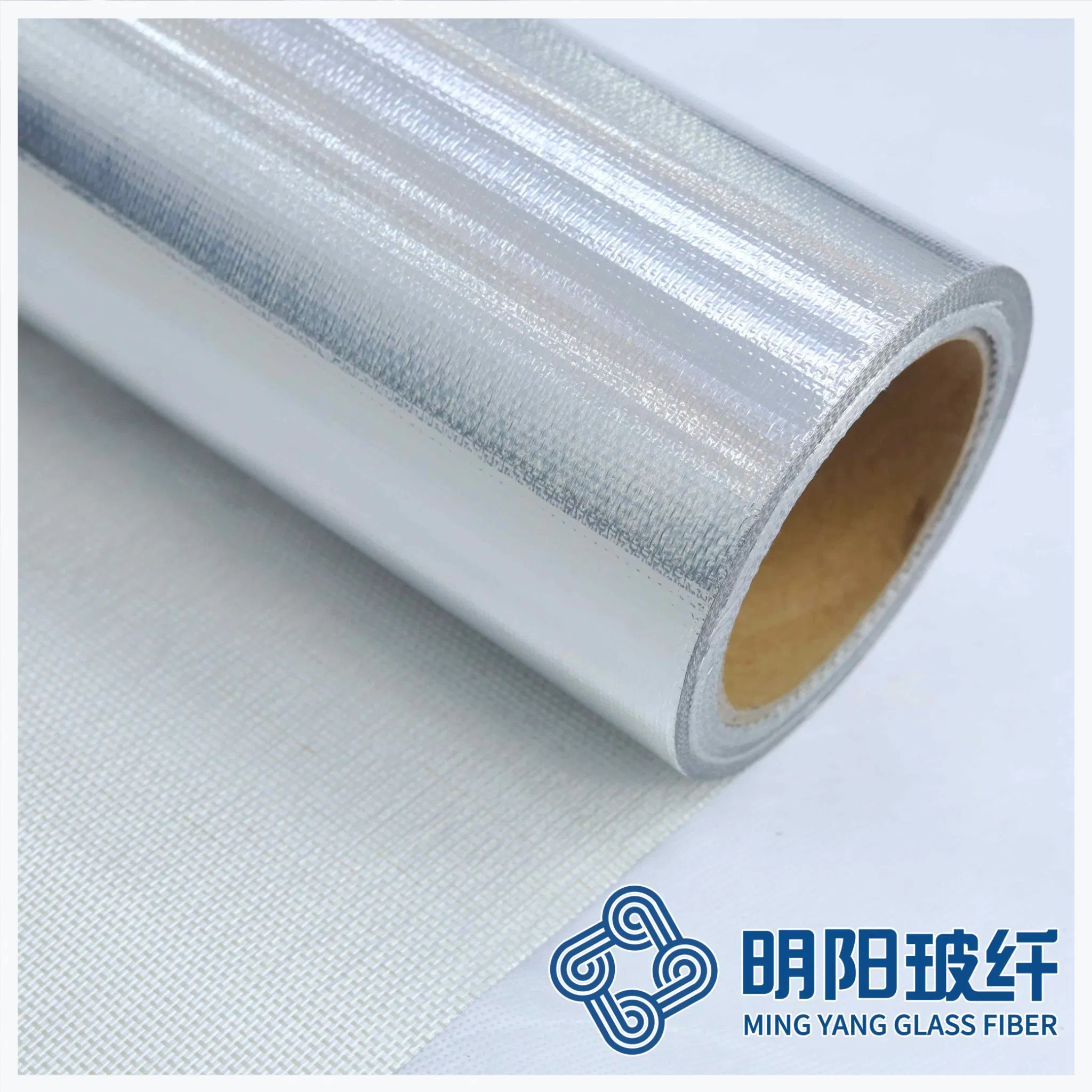 HVAC Air Conditioning Thermal Insulation Fiberglass Duct Insulation with Aluminum Foil Fiberglass Cloth