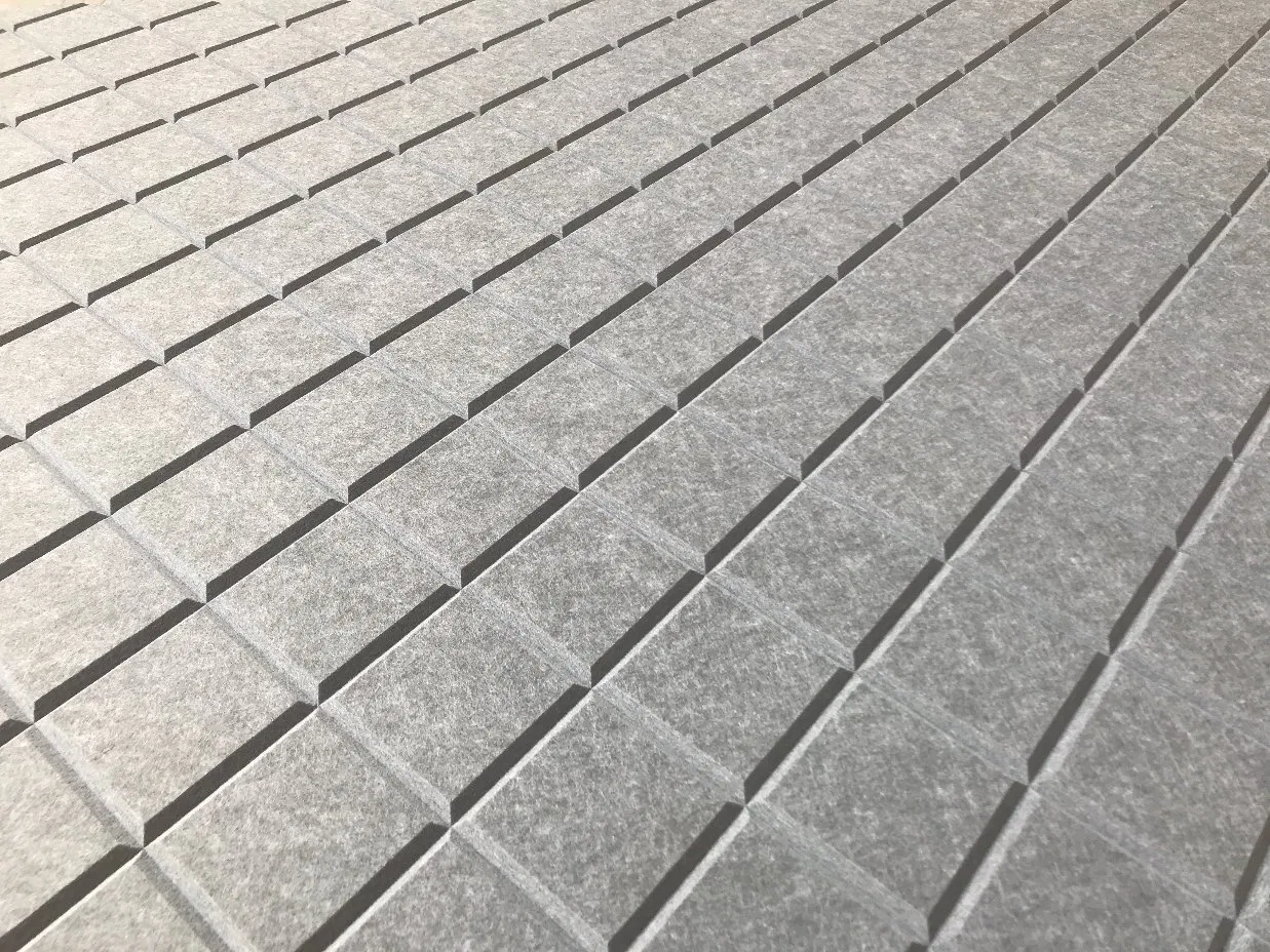 Office Sound Absorbing Fire Resistance Screen Carved Panel