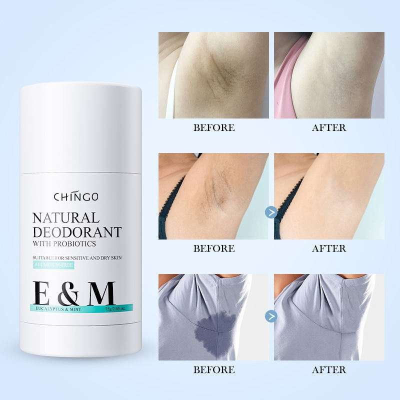 Natural Antibacterial Non Irritating Daily Care Sweat Control Deodorant Stick