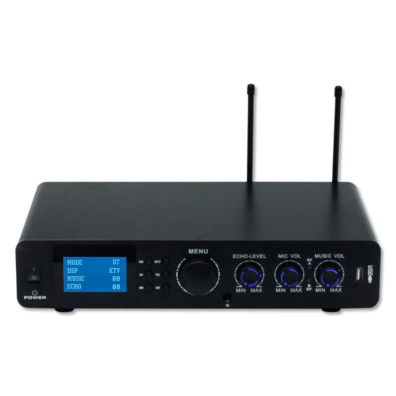 Tianlai Tl-K400 Amplificateur Audio Amplifier Audio Bluetooth Professional 500W Mixer Audio Sound Equipment Power Amplifier