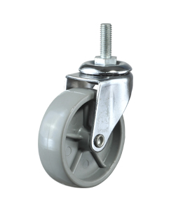 High Quality 75mm Polypropylene Castor Wheel with Brake