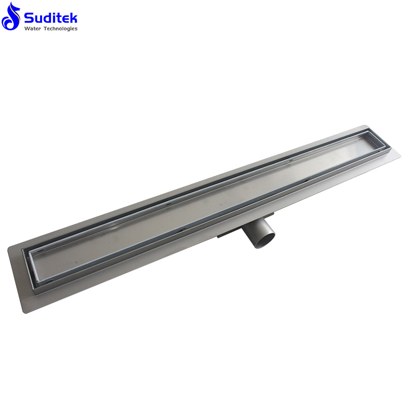 Superdrain Modern Design Luxury Hotel Bathroom Stainlesss Steel Linear Shower Floor Drain