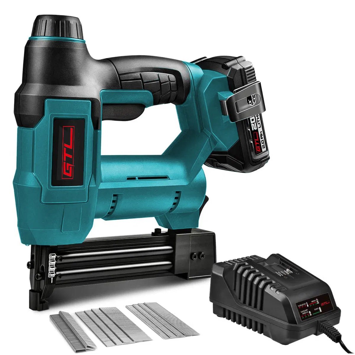 Rechargeable Nail/Staple Gun for Upholstery & Carpentry with 18V Li-ion Battery & Charger (CDSG003)