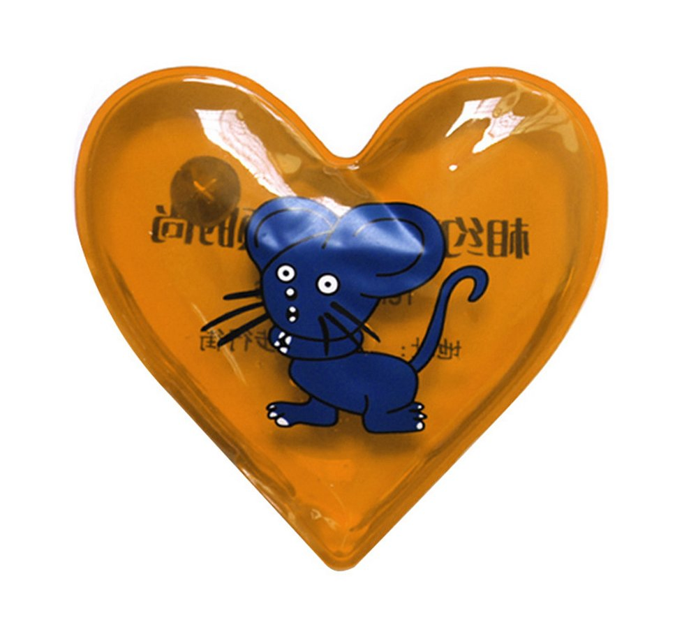 Reusable Gel Click Heat Pads Pack Portable Pocket Heart Hand Warmer