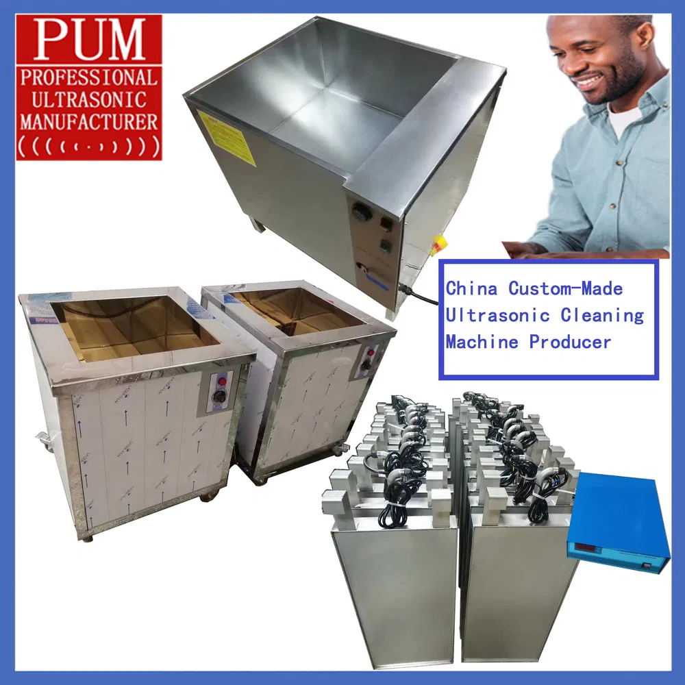 1200W 28K/25K/40K China Ultrasonic Cleaning Machine for Industrial Metal Hardware Washing Cleaner