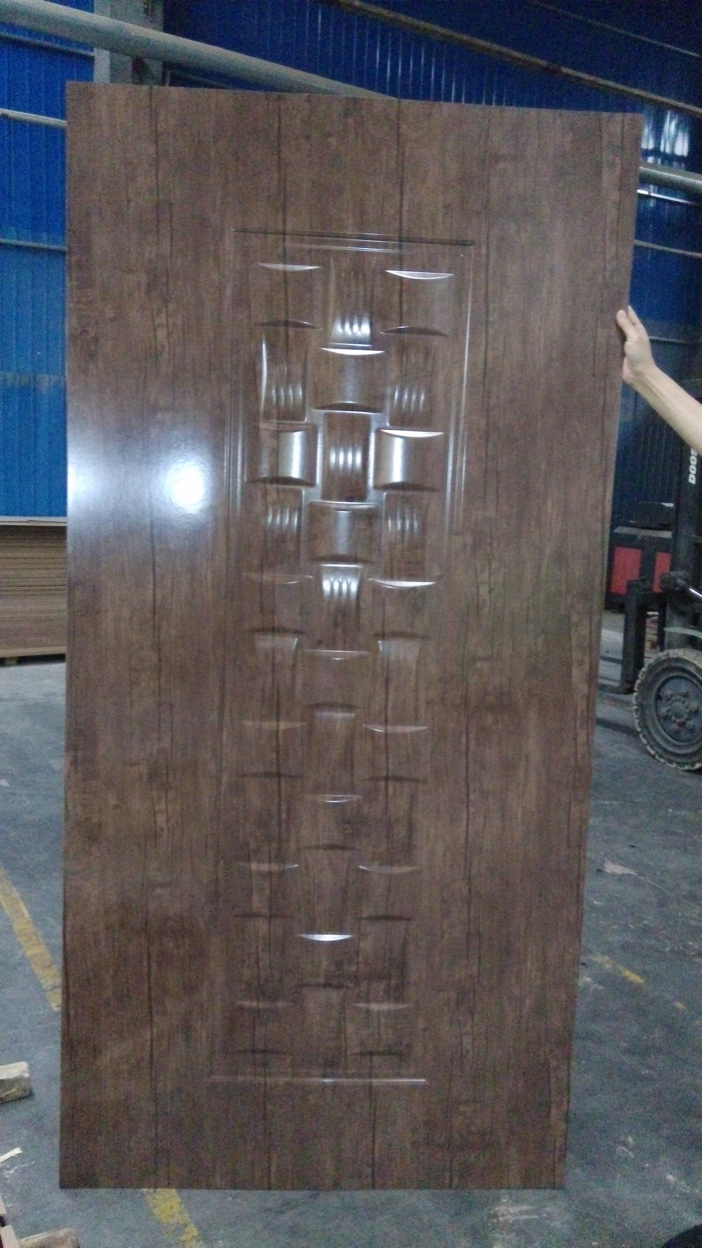 HDF Melamine Moulded Door Skin for Door