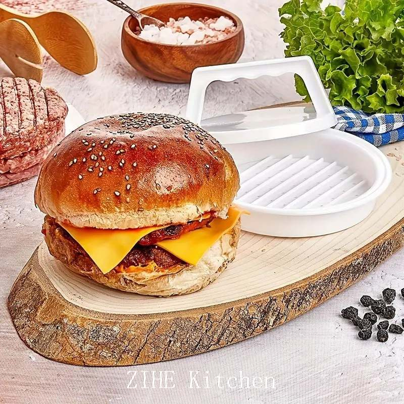 Plastic Burger Press Multifunctional Meat Kitchen Supplies Appliances Storage