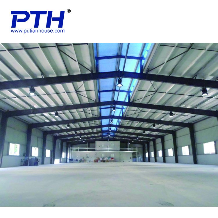 Prefabricated Light Modular House Steel Structure Workshop with Convenient Transportation