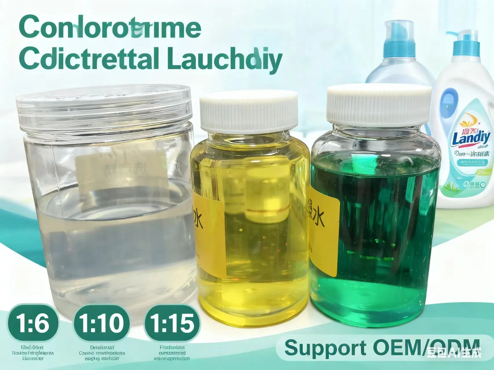 1: 8 Laundry Liquid Factory Direct Phosphate-Free