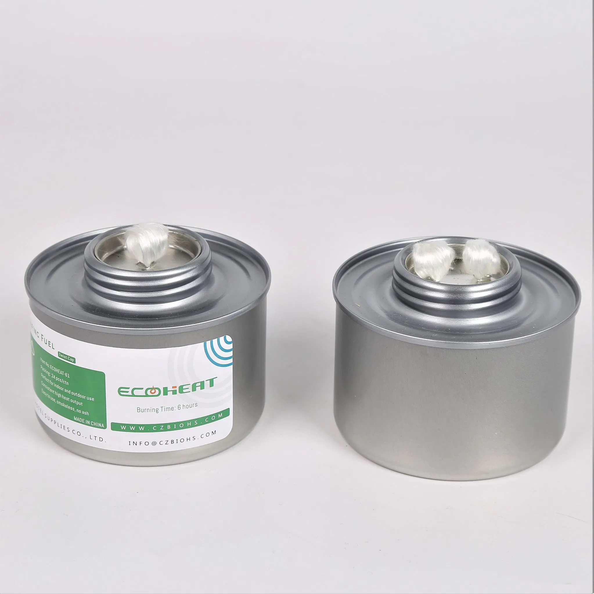 6 Hour Wick Chafing Dish Fuel with Safety Twist Cap - 24/Pack