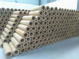China Supplier Rock Wool Pipe/Fiber Rockwool Pipe Tube for Thermal Insulation