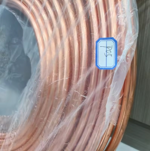 5.8 in X 0.028 in X 15 M Copper Tubing Used for Grounding and Protective Conduits