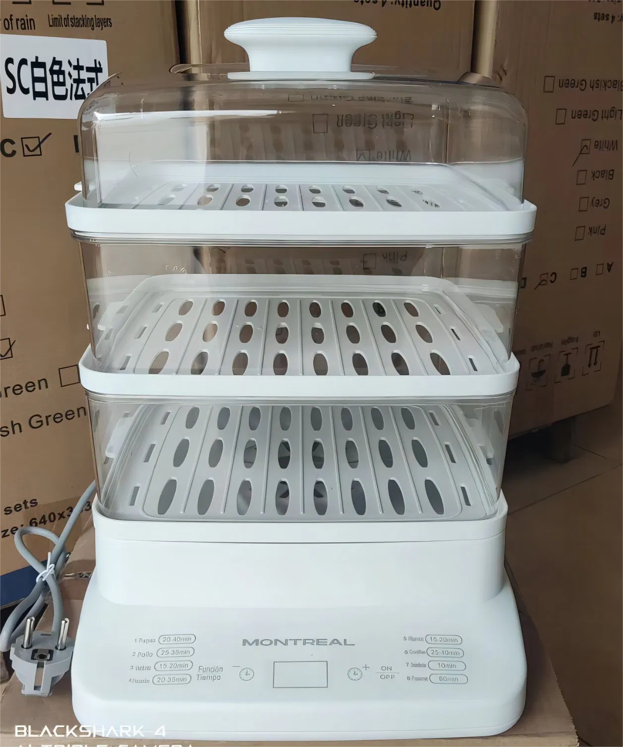 Electric Steamer Cooker Electric Steamer Cook Dim Sum Electric Steamer for Food Egg Steamer Electric Egg Boiler Electric Egg Steamer
