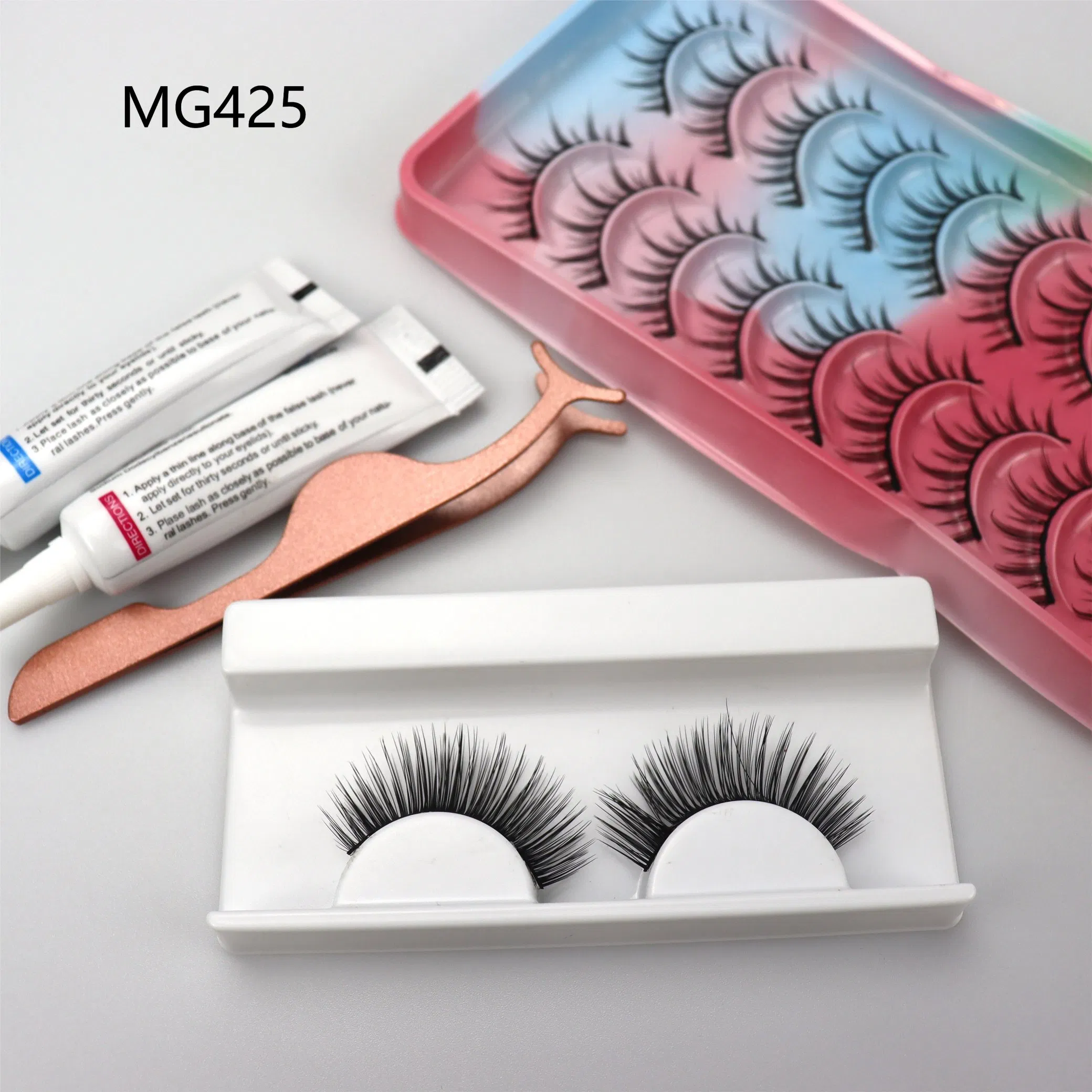 Make up Vendor Human Hair Eyelash Mink Eye Lash Wholsale Strips Eyelashes