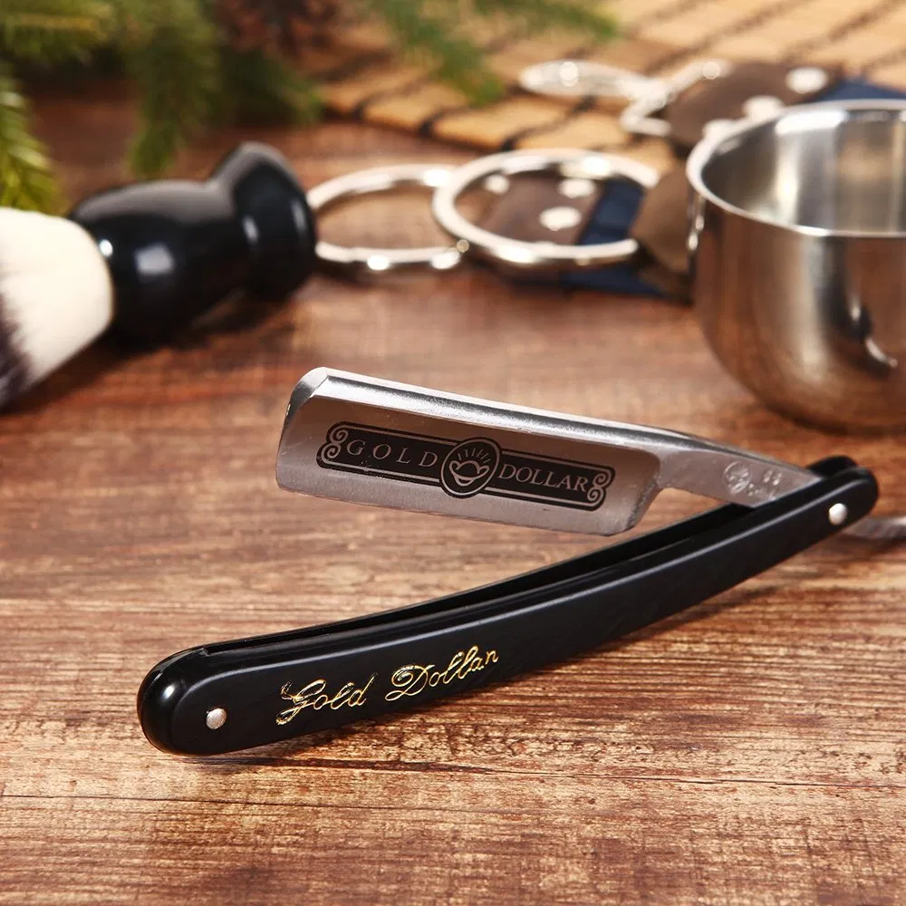 OEM Folding Stainless Steel Face Shaver Straight Razor Knife