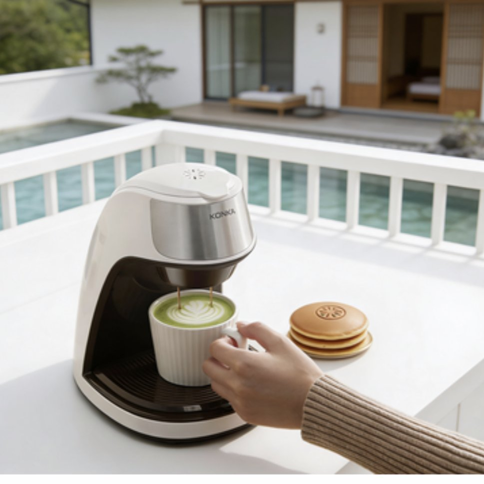 Mini American Drip Coffee Maker Compact Easy Clean Safe