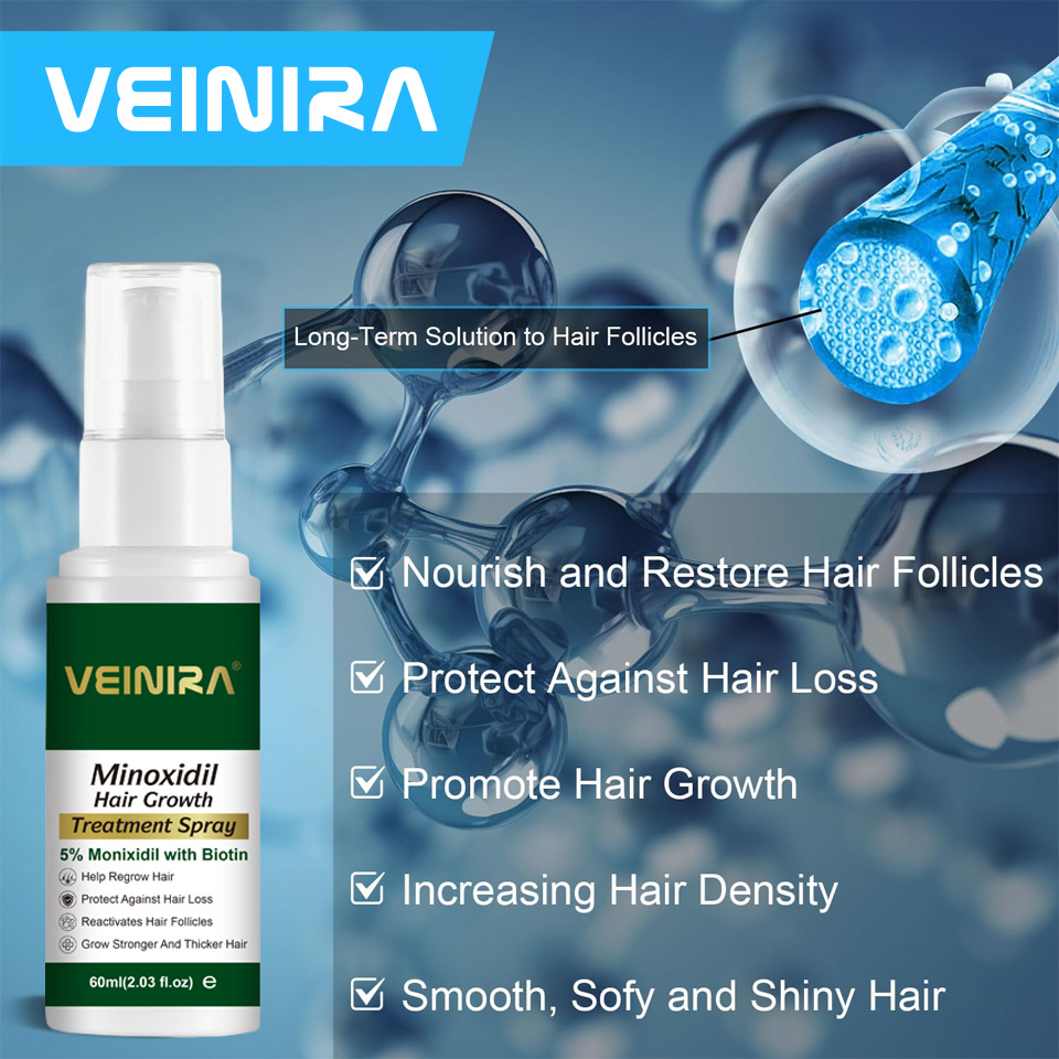 Factory OEM Private Label Hair Growth Serum with Biotin Minoxidil Rosemary Oil Anti Hair Lose