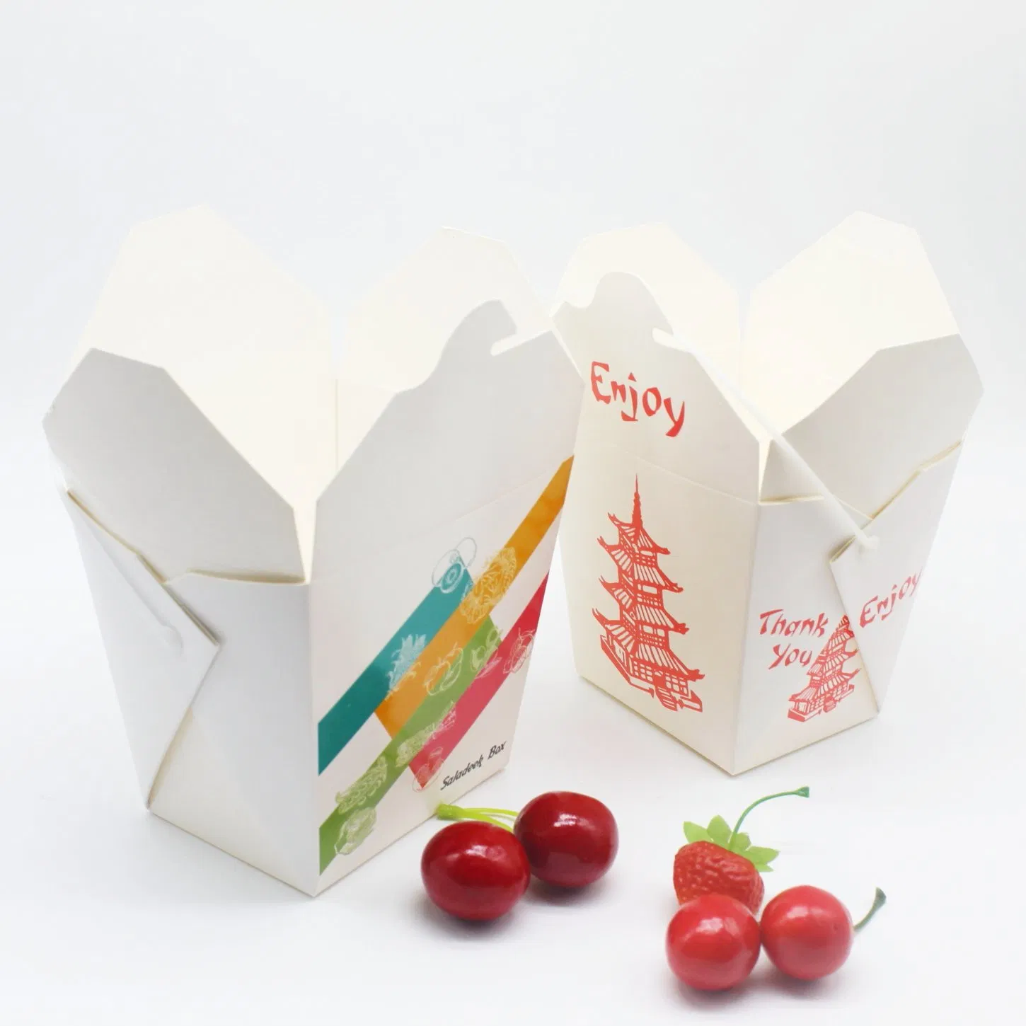 Take Away Disposable Square and Round Noodle Box