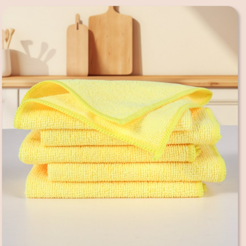 Microfiber Multi-Purpose Cleaning Towel for Glass & Household Use