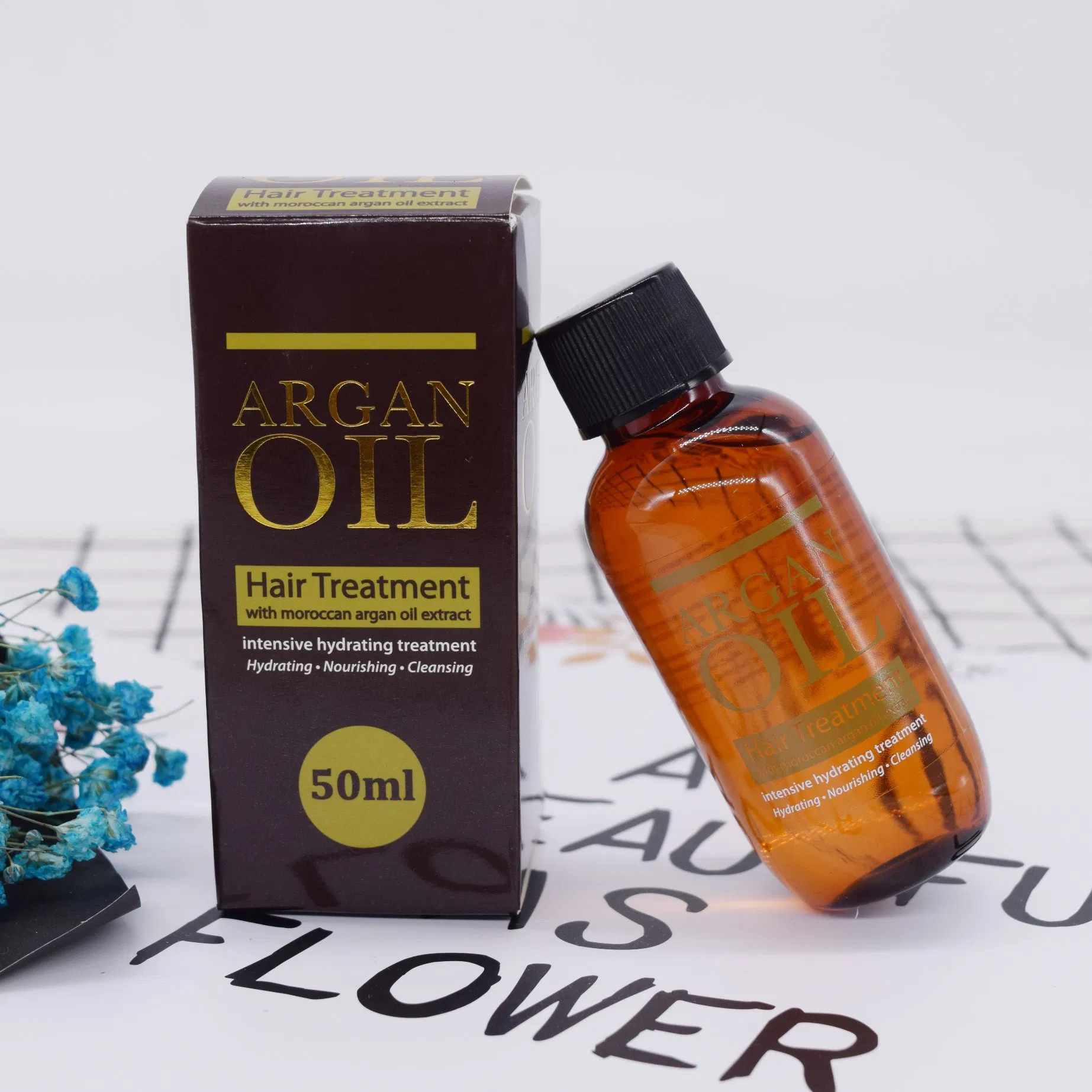 50ml Professional Deeply Repairing Natural Argan Oil Hair Treatment Oil