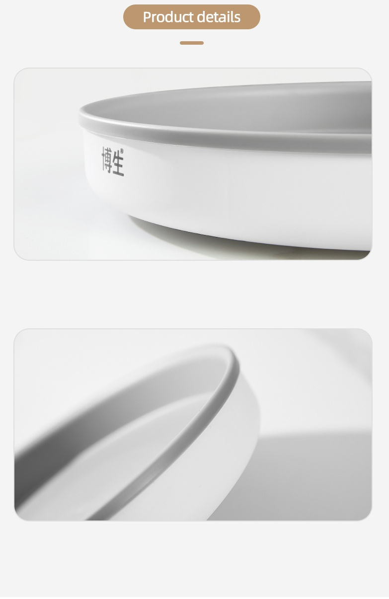 Turntable, High Quality Shatter-Resistant Plastic Lazy Susan Turntable 2 Size
