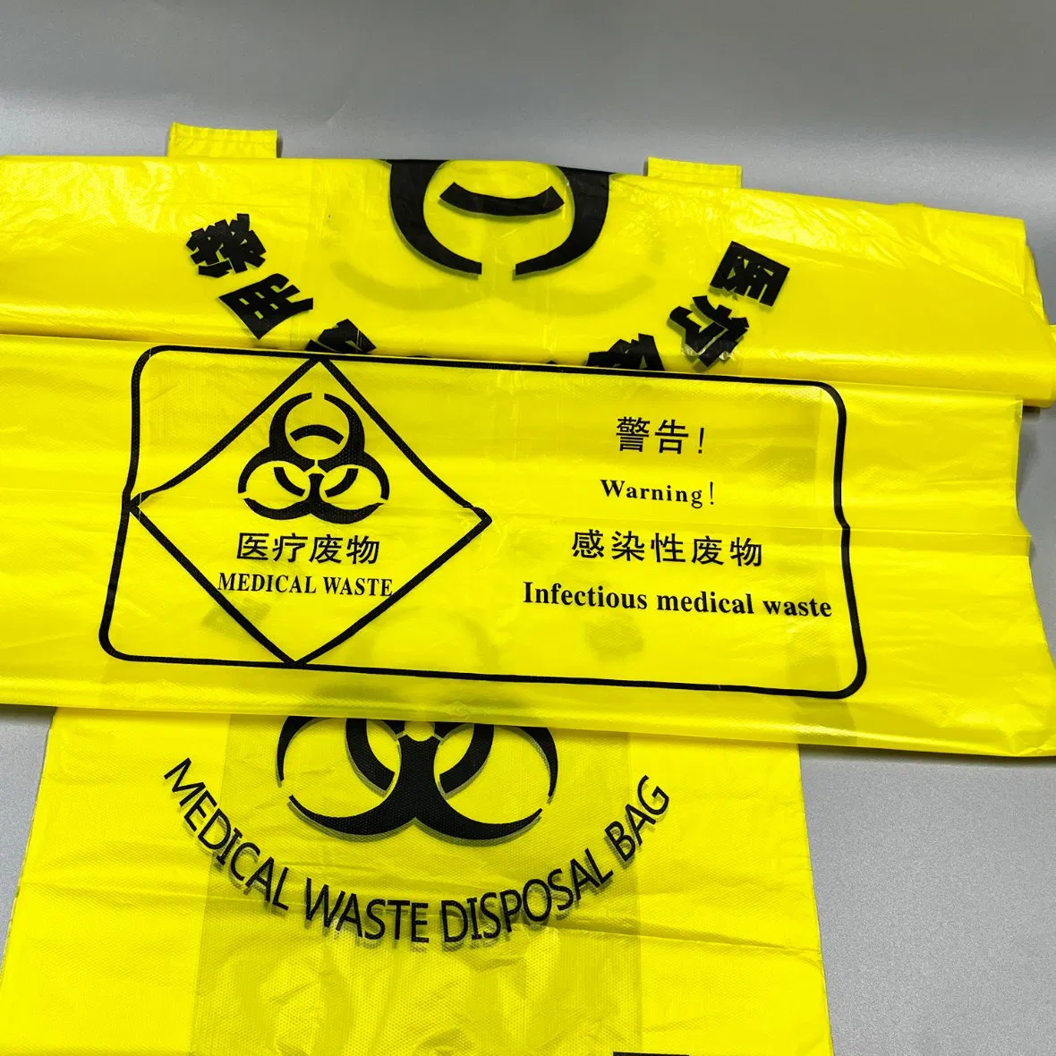 Медицинские биоопасные пакеты Siny для высокотемпературных отходов