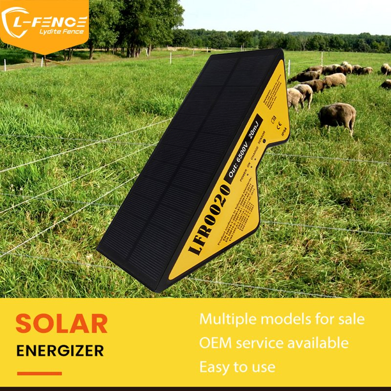 Lydite 3.7 Volts Economy Electric Fence Solar Energizer for Cattle Fence
