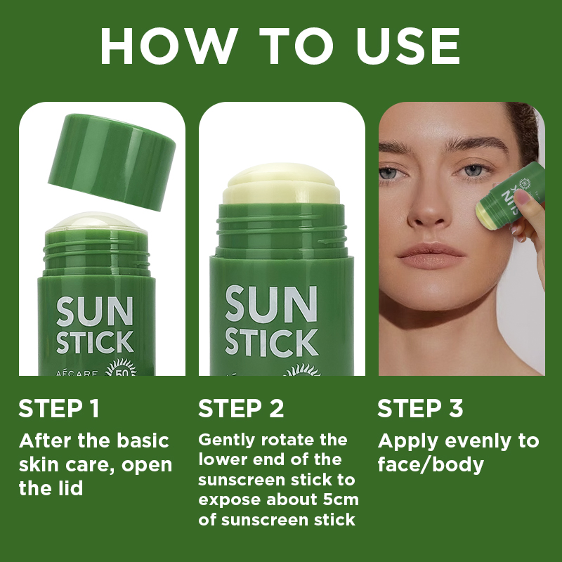 Private Label Manufacture Long-Lasting Moisturizing Sunscreen Stick SPF50 Sunblock Cream Stick