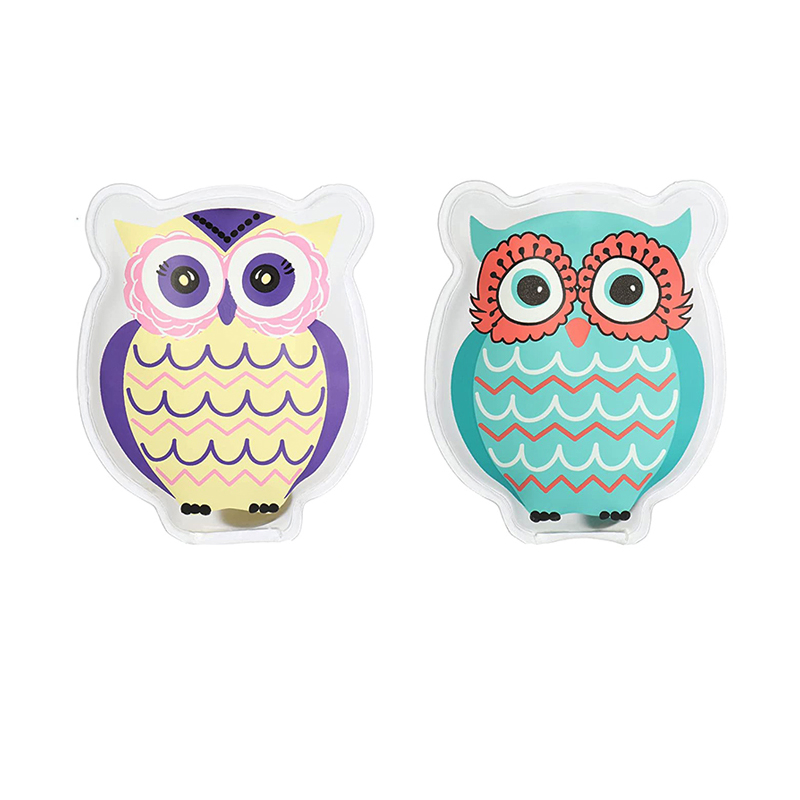 Promotional Magic Click Reusable Cartoon Shape Gel Hand Warmer Pocket Instant Snap Heat Pack for Winter