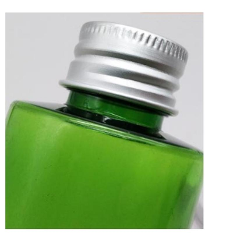 24 Teeth Aluminum Frosted Round Oxidized Roll-Edge Thread Aluminum Cap Cosmetic Bottle Caps Printable