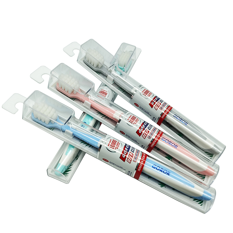 Colorful Manual Toothbrushes Adults Custom Private Personalized Toothbrush