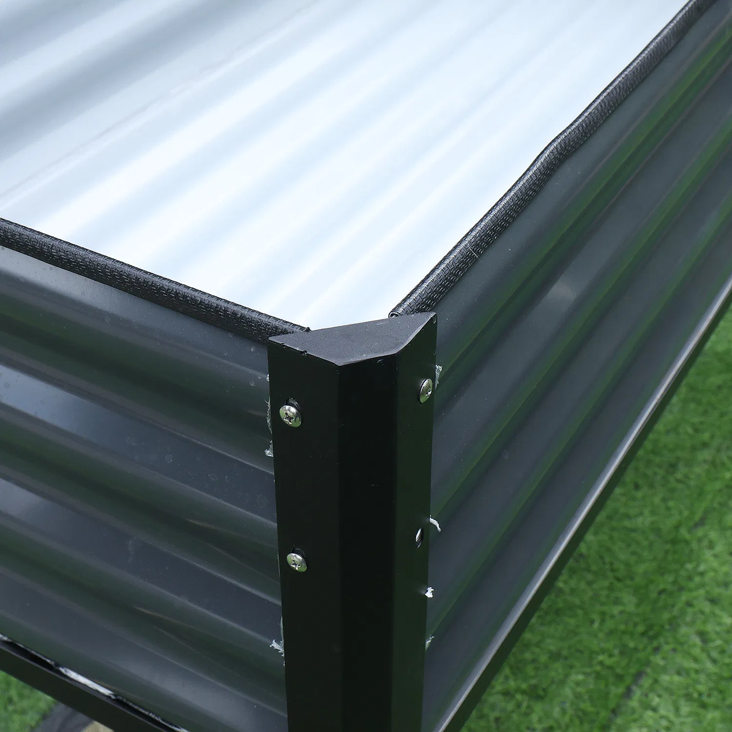 Elevated Metal Raised Planter Box Flower Stand Er1206030/80