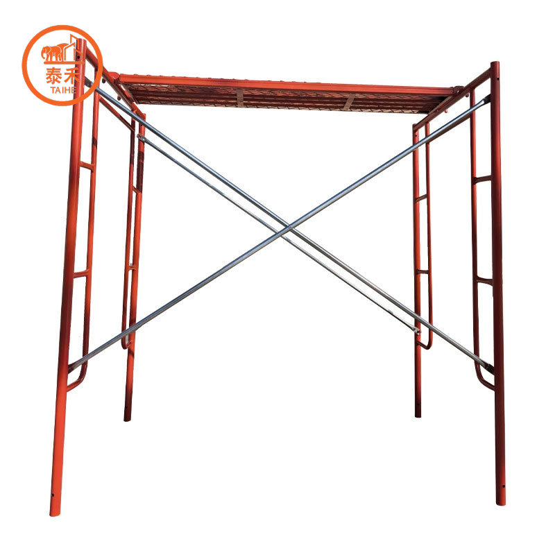 Wholesale Q235 Steel Galvanized H Frame System Scaffolding for Construction