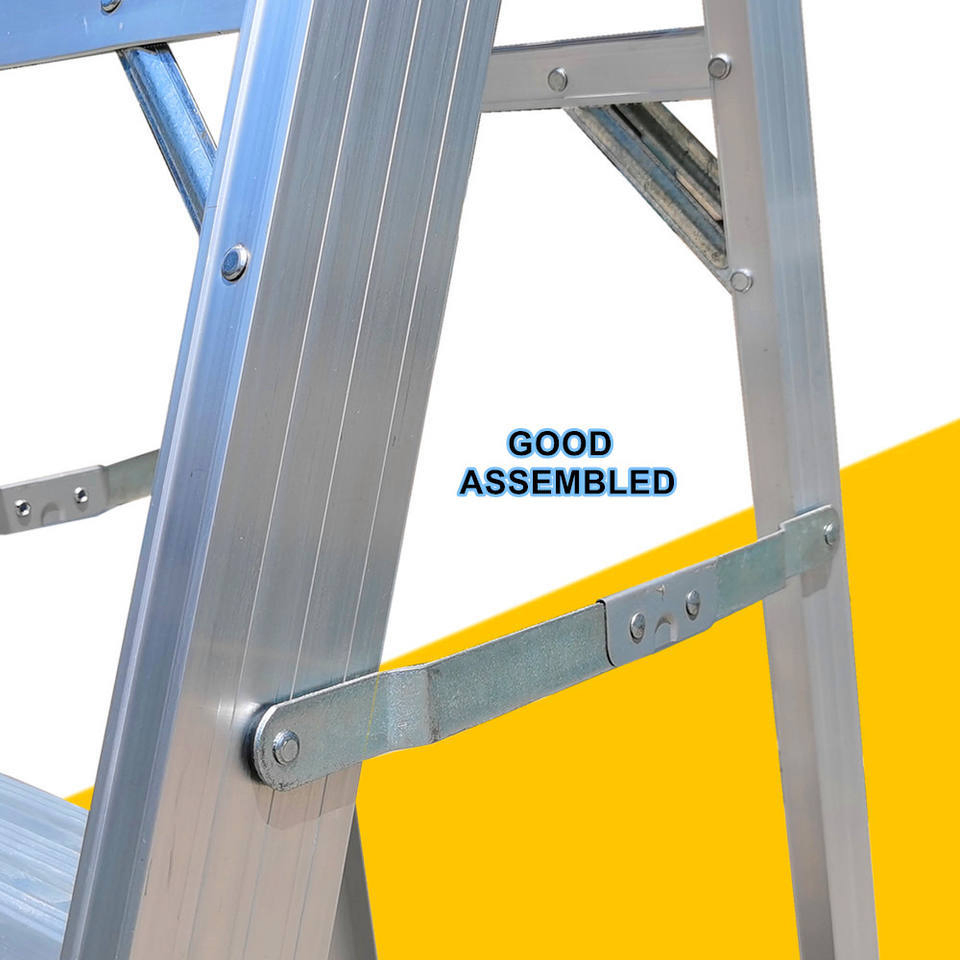 Single Side Heavy Duty Aluminum Folding Ladder